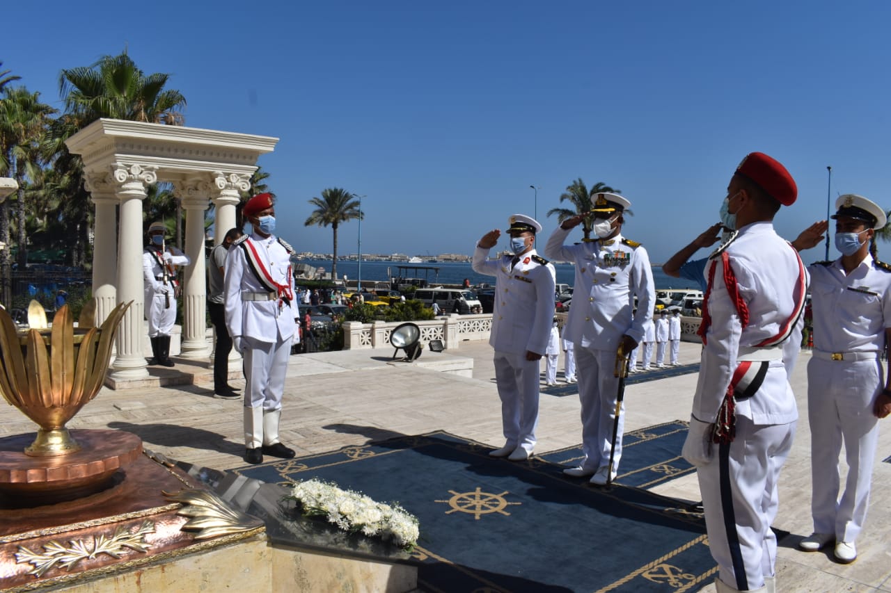 INS TAbar visits Alexandria